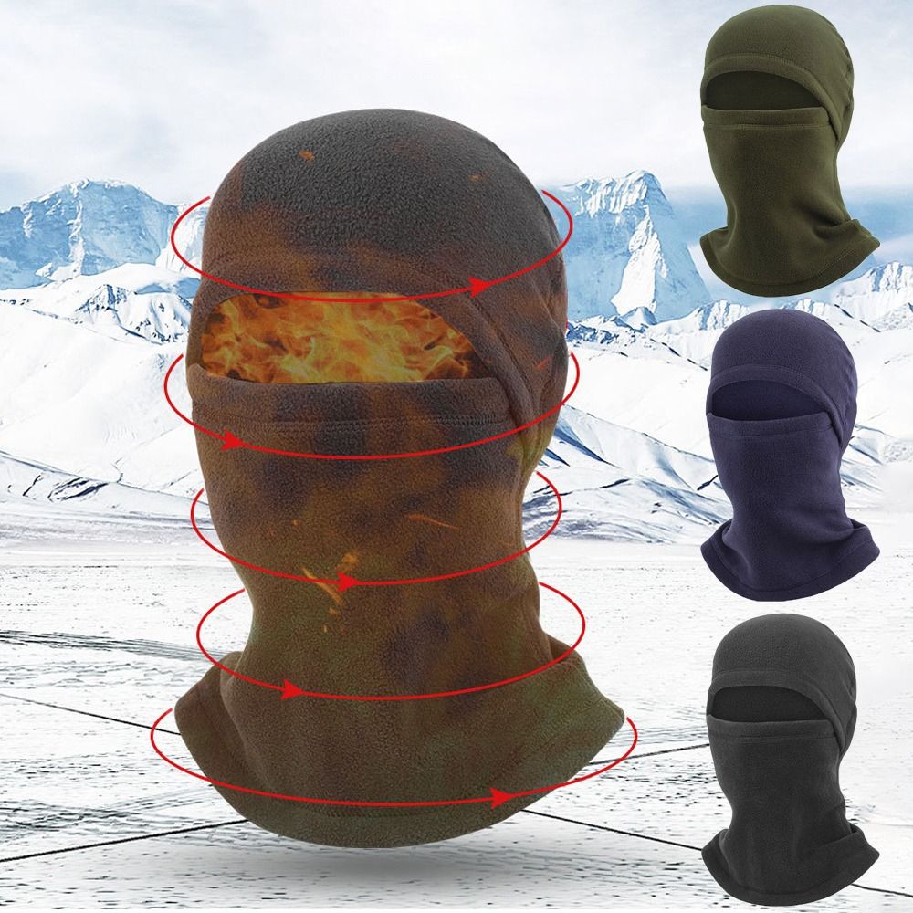 Balaclava Ski Mask - Polar polar erkek Balaclava kış şapkası