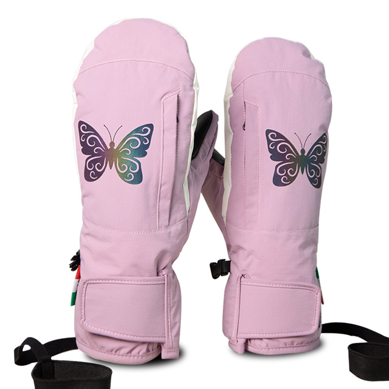 Snow Glove Insulated - Kış Su Geçirmez Sıcak Kadın Kar