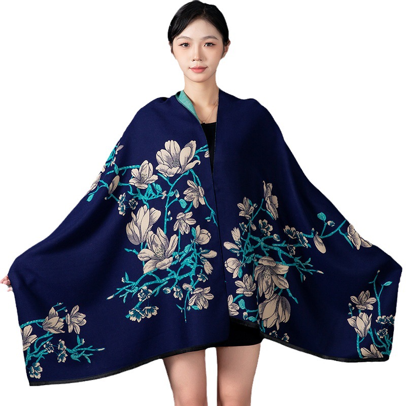 Kadın Kış Şal Kaşmir Eşarp Çiç - Cashmere Pashmina Wrap incelemesi ve fiyatı