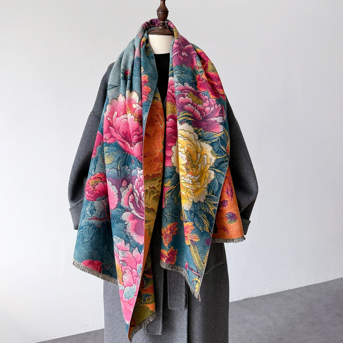 Sıcak Kaşmir Eşarp Kadın Şal Ç - Cashmere Pashmina Wrap incelemesi ve fiyatı