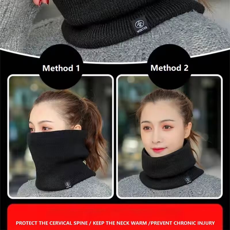 Kışlık Sıcak Örme Boyun Atkısı - Wool Scarf Men incelemesi ve fiyatı
