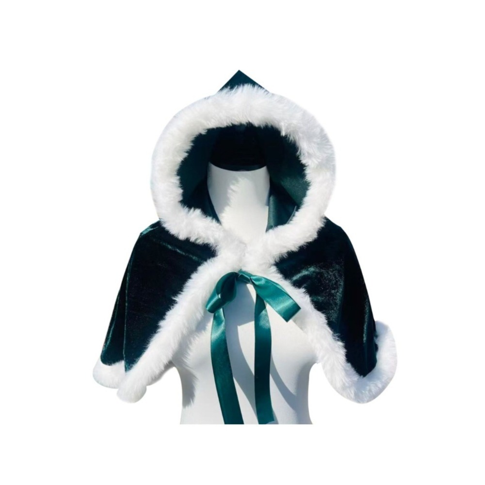 Kadınlar için Noel Kadife Kapü - Shawl Wrap Winter incelemesi ve fiyatı