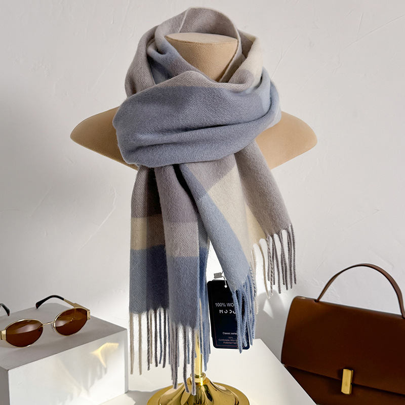 %100 Yün Ekose Eşarp Kadın Erk - Wool Scarf Men incelemesi ve fiyatı