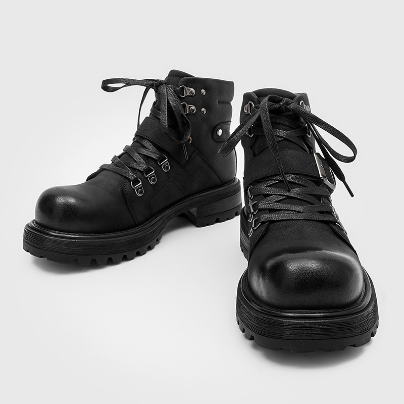 Marka Erkek Deri Çizmeler Moto - Waterproof Winter Boot incelemesi ve fiyatı