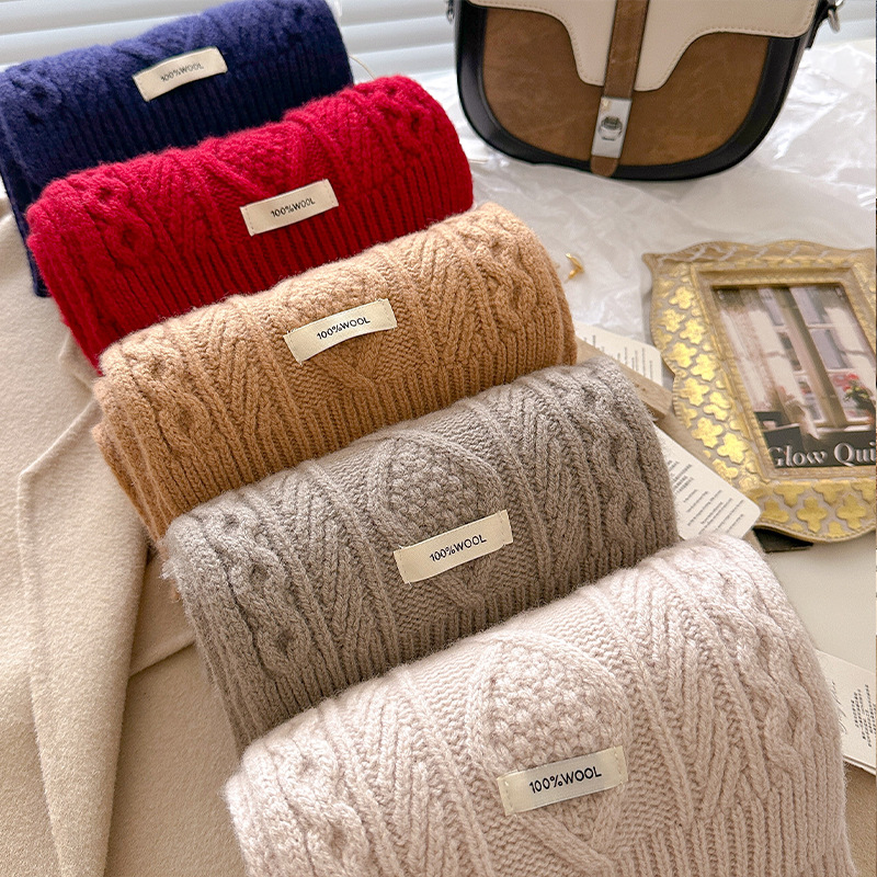 Lüks % 100% Yün Eşarp Kadın Er - Shawl Wrap Winter incelemesi ve fiyatı