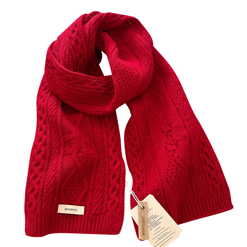 Lüks % 100% Yün Eşarp Kadın Er - Shawl Wrap Winter incelemesi ve fiyatı