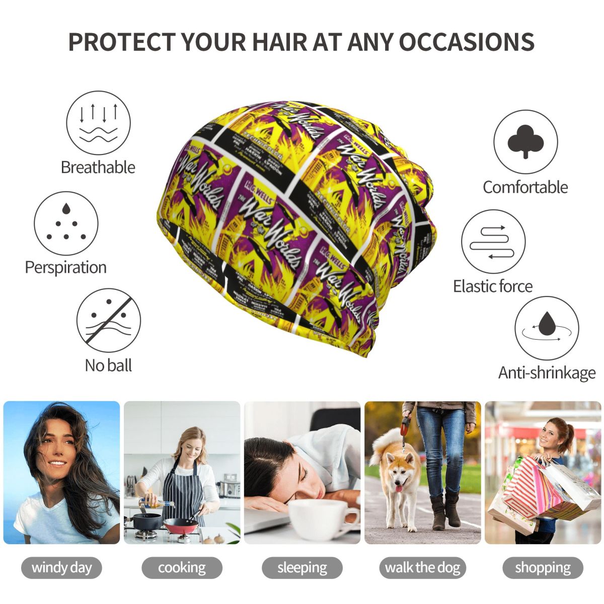 Dünyaların Savaşı Bandana Boyu - Knit Beanie Hat Warm incelemesi ve fiyatı
