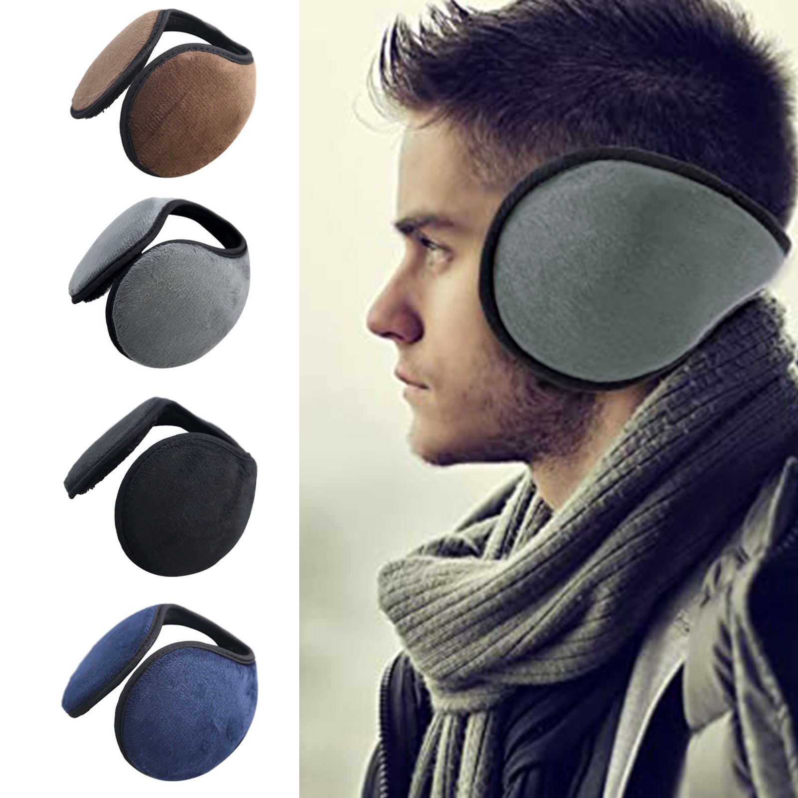 Kış kulaklıkları sıcak polar k - Earmuffs Foldable incelemesi ve fiyatı
